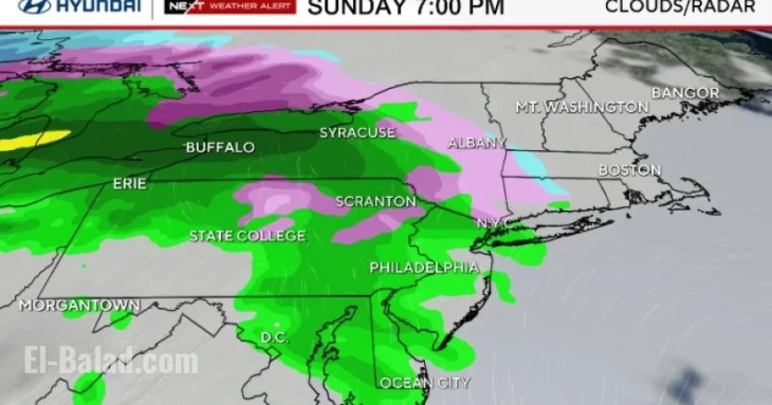 Philadelphia Faces Icy Roads Saturday Amid Incoming Storm Alert