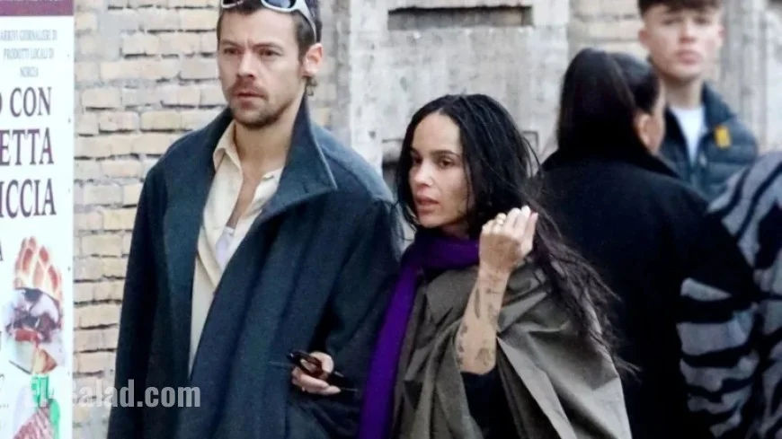 Zoe Kravitz Sparks Engagement Rumors in Rome with Harry Styles