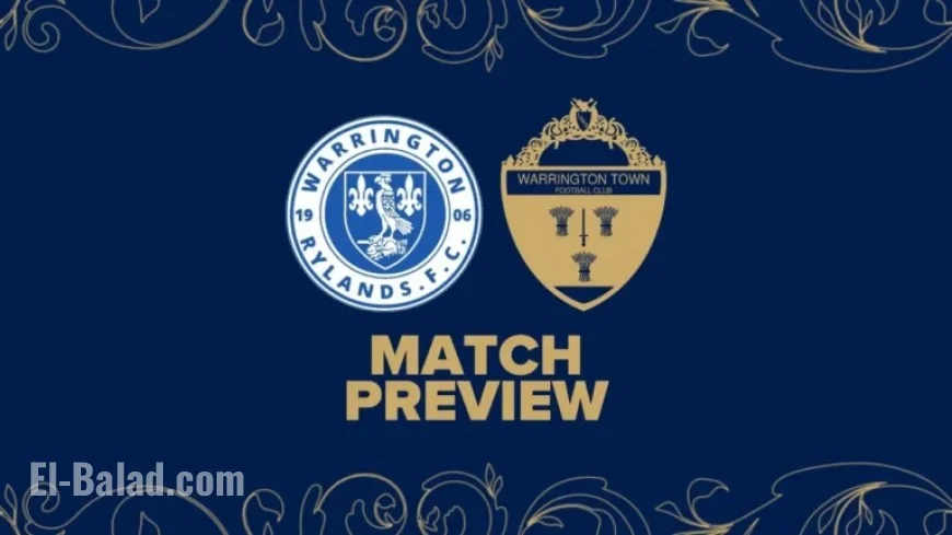 Rylands Clash with Warrington Town: Match Preview