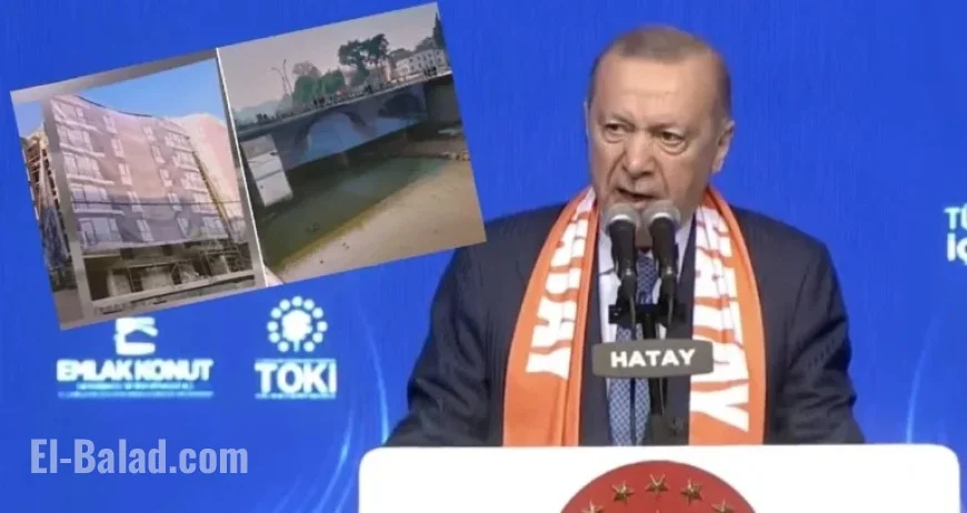 Erdoğan Praises Hatay’s Architectural Beauty in Recent Speech