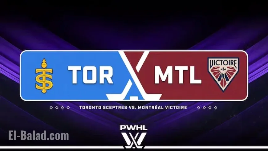 PWHL Showdown: Toronto Sceptres vs. Montreal Victoire
