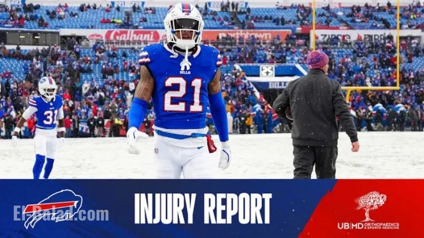 Buffalo Bills Release Week 17 Injury Report Against Eagles