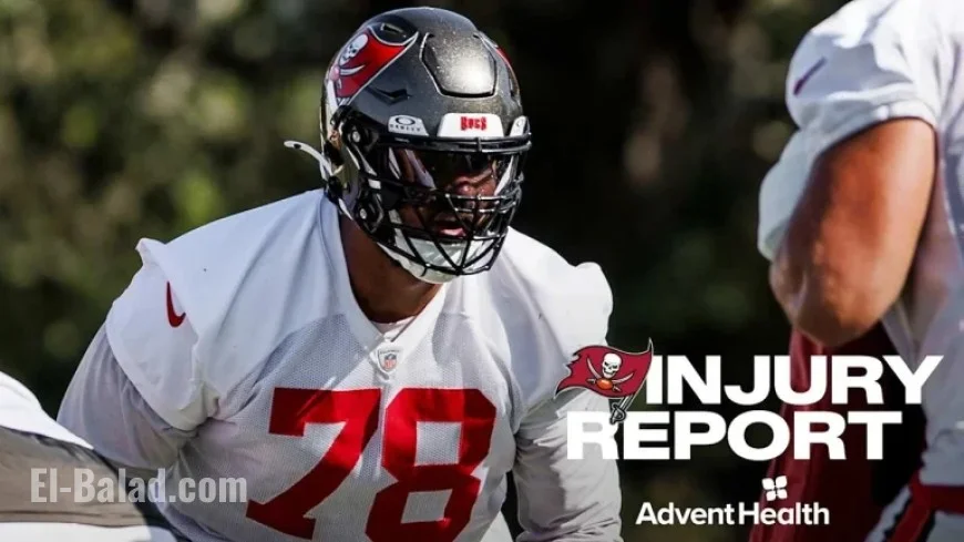 Wirfs, Nelson, Kancey Out Due to Injuries