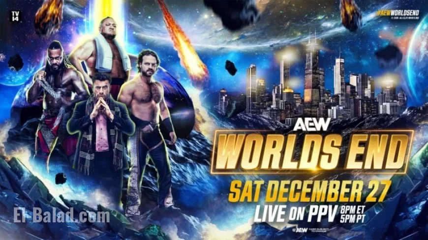 AEW Worlds End Preview: Match Card, Start Time, Streaming Guide