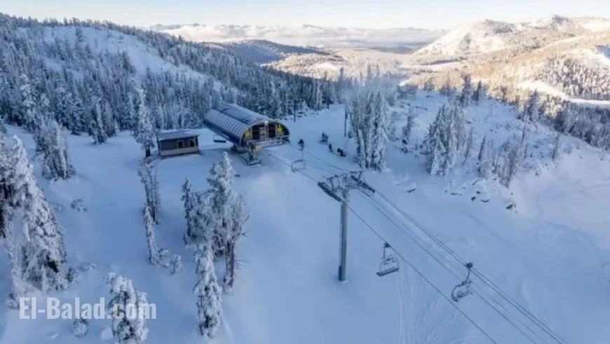 Tahoe Ski Resort Records Significant Snowfall After Christmas Eve Storms