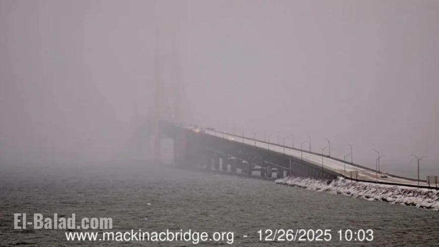 Mackinac Bridge Deemed Safe as Ice Warning Lifted