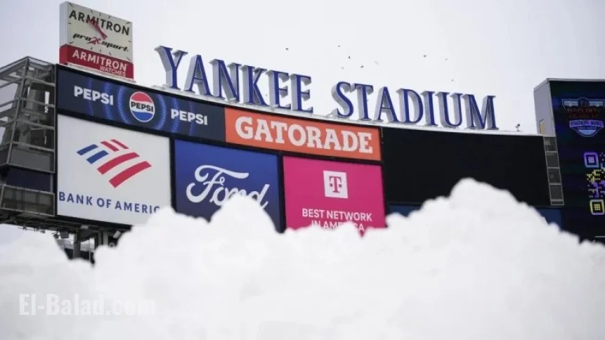 Snow Transforms Yankee Stadium for PSU-Clemson Pinstripe Bowl: Photos & Videos