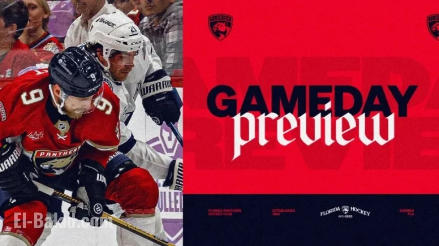 Panthers and Lightning Clash in Florida Battle After Break