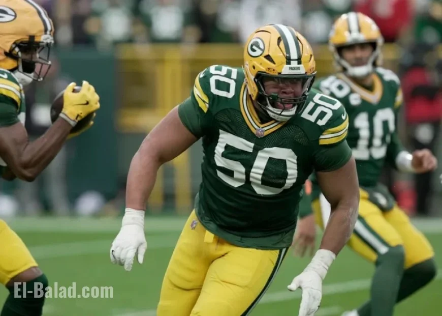 Packers’ Zach Tom, Jordan Love Out Against Ravens