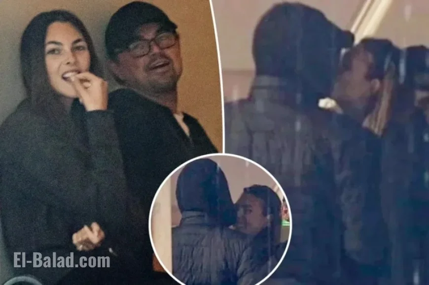 Leonardo DiCaprio and Vittoria Ceretti Capture Hearts with Rare Kiss