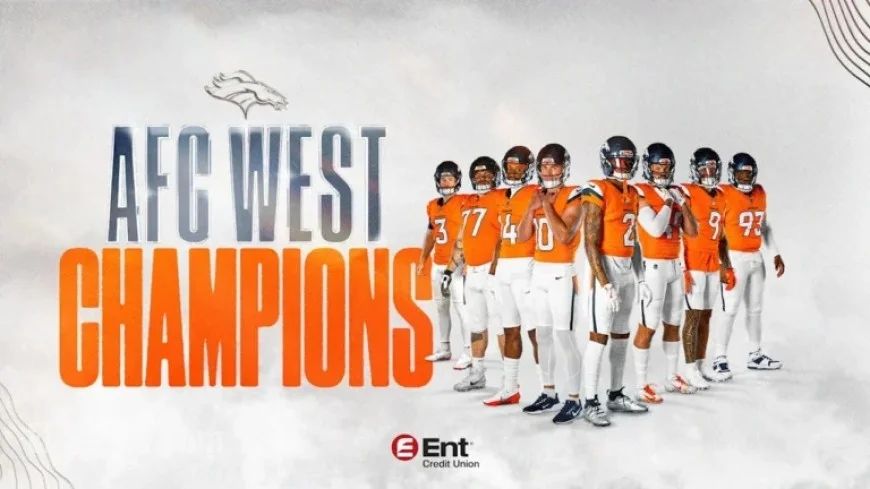 Broncos Secure 2025 AFC West Division Championship