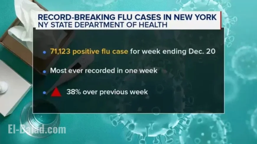 New York Records Unprecedented 71,000 Flu Cases in One Week
