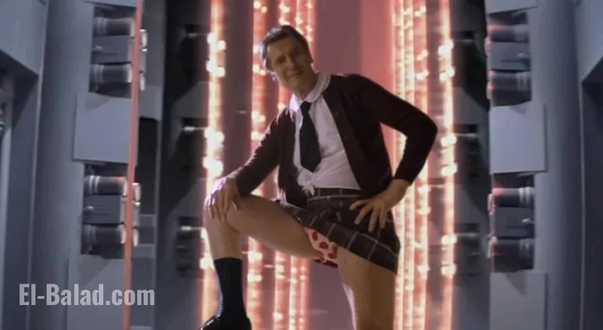 Liam Neeson as Frank Drebin Jr. Comically Joins the Star Wars Universe