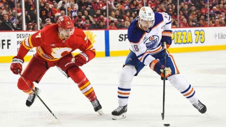 Oilers Face Flames in Anticipated Showdown