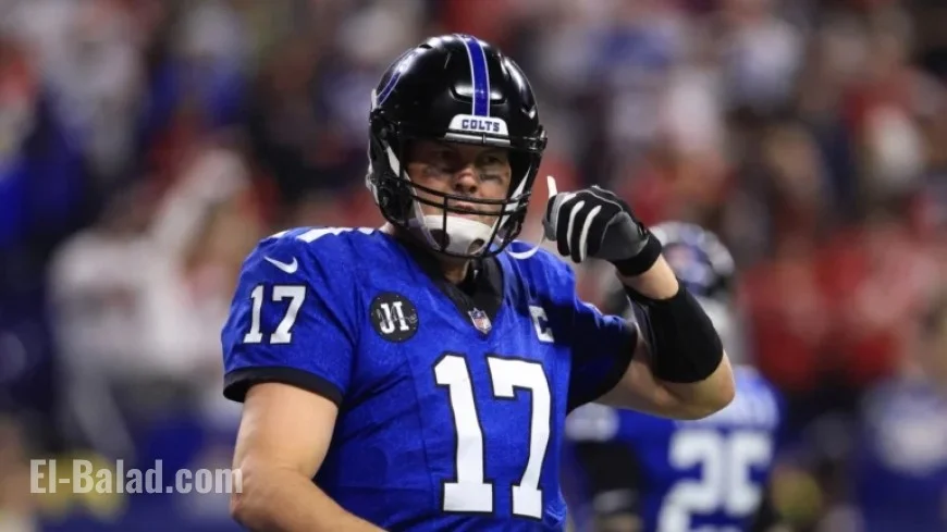 Colts Become Sixth Team to Start 7-1 and Miss Playoffs Since Merger