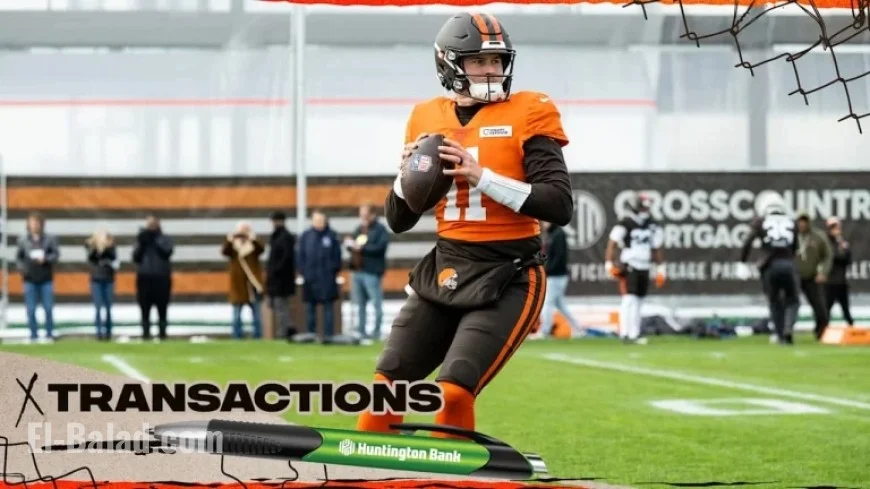 Browns Promote TE Sal Cannella and QB Bailey Zappe