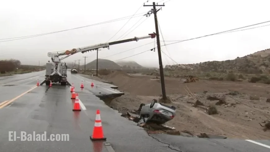 Wrightwood Residents Tackle Cleanup After Mudslide, Thousands Still Without Power