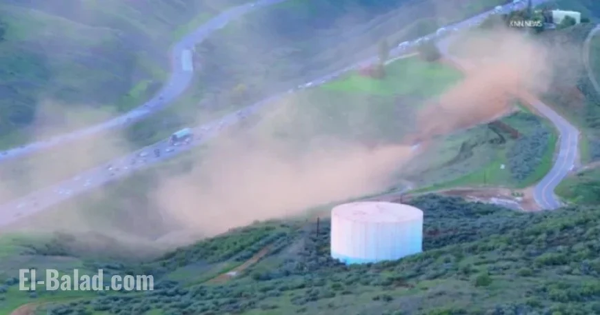 Gas Line Rupture Closes Major SoCal Freeway; Shelter Orders Lifted