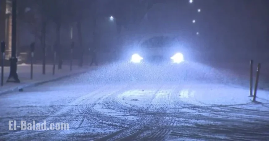 Winter Storm Hits New Jersey, Creating Hazardous Snow and Ice Conditions