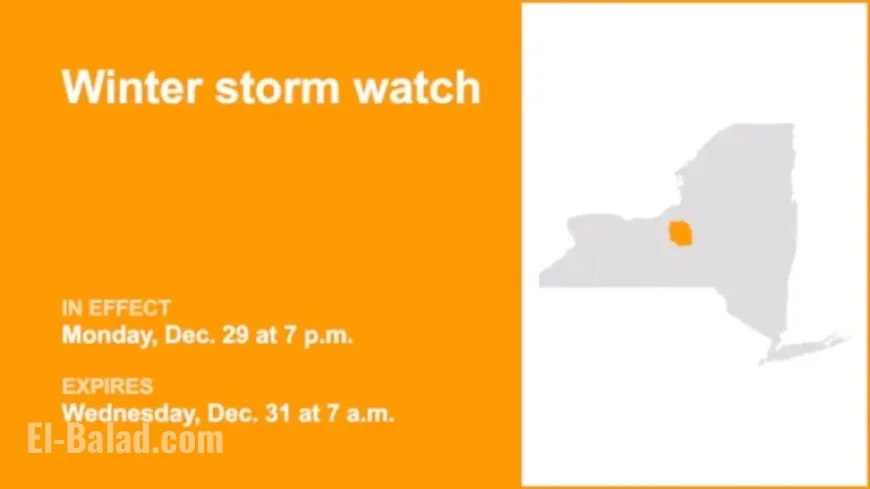 Winter Storm Alert: High Winds Hit Onondaga and Madison Counties Monday to Wednesday