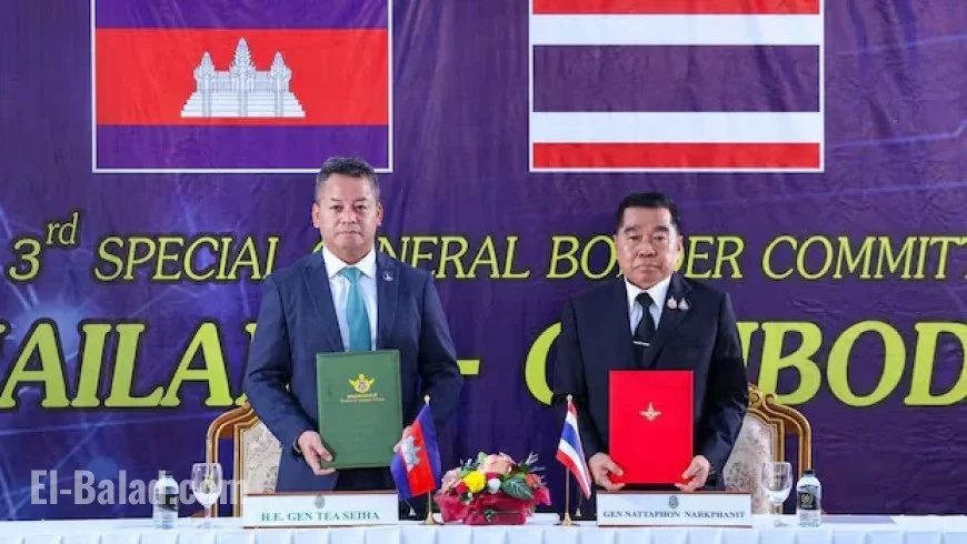 Thailand and Cambodia Ink Ceasefire to End Border Conflict