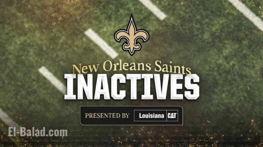 Saints vs. Titans: 2025 NFL Week 17 Inactive Players List