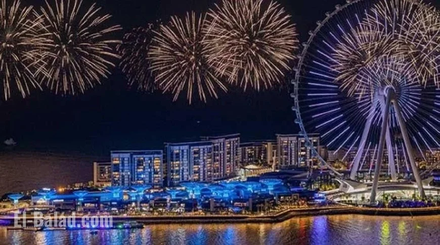 Dubai Hosts 48 Fireworks Displays for New Year’s Celebrations