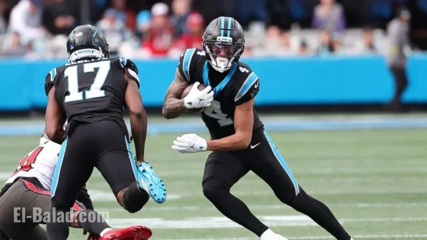 Tetairoa McMillan Confirmed to Play for Panthers in NFL 2025 Week 17