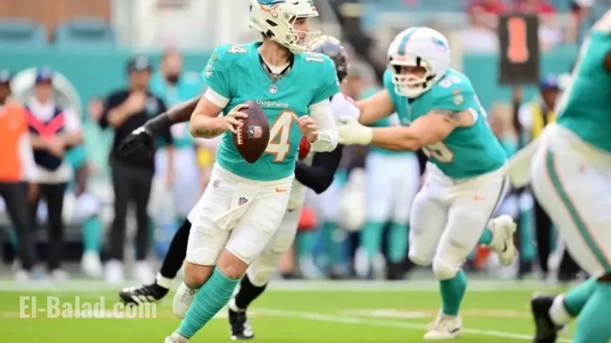 Quinn Ewers Sets Record with First NFL Touchdown Pass for Dolphins