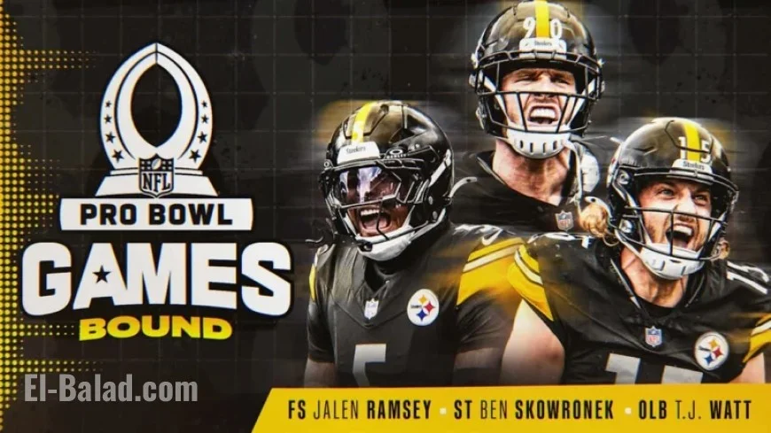 Steelers Trio Earn Spots in Pro Bowl Games