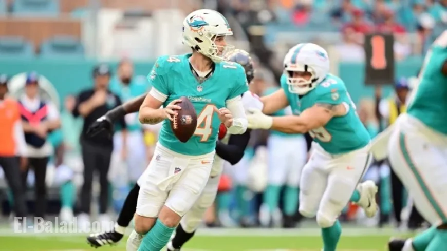 Quinn Ewers Levels Score with First NFL Touchdown Pass in Miami