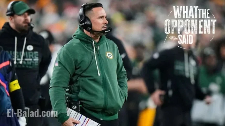 Packers Defense Labels Ravens Loss as ‘Embarrassing’