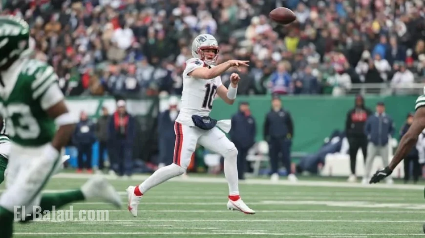 Drake Maye’s Fourth TD Pass Elevates Pats to 34-3 Against Jets