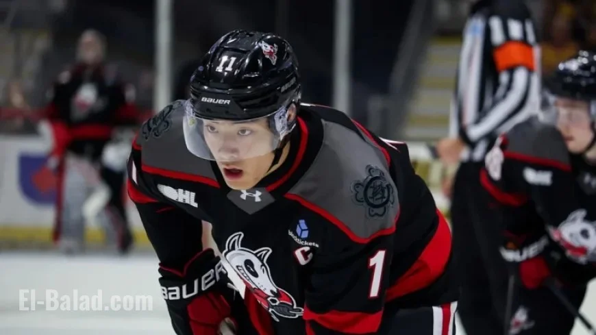 Firebirds Acquire Winnipeg Jets Prospect Kevin He in OHL Title Bid