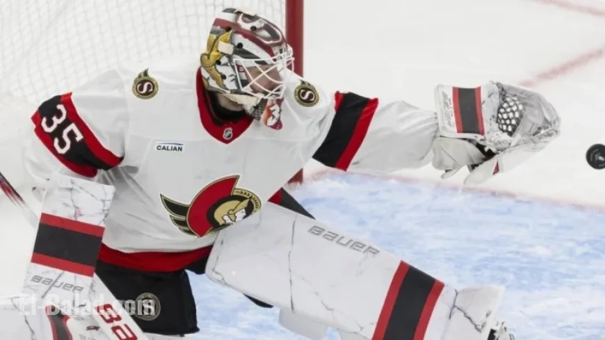 Senators Approve Linus Ullmark’s Leave for Personal Reasons