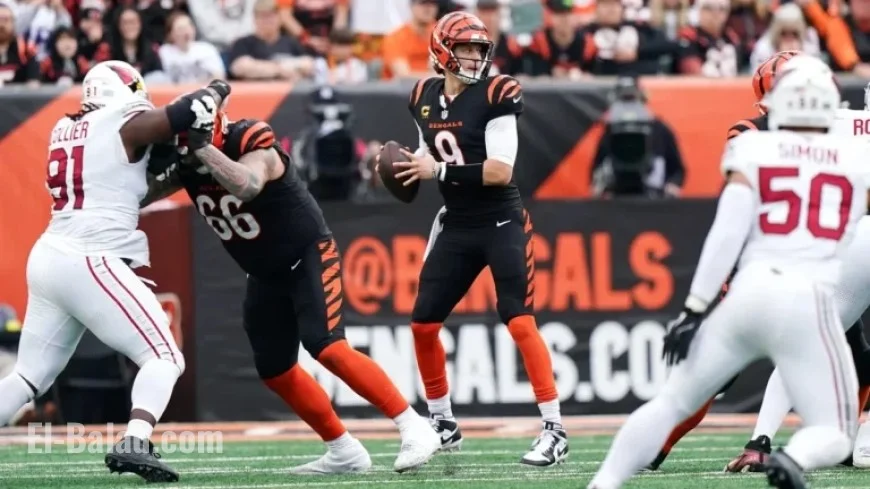 Bengals’ Joe Flacco Steps In for Burrow in 4th Quarter vs Cardinals