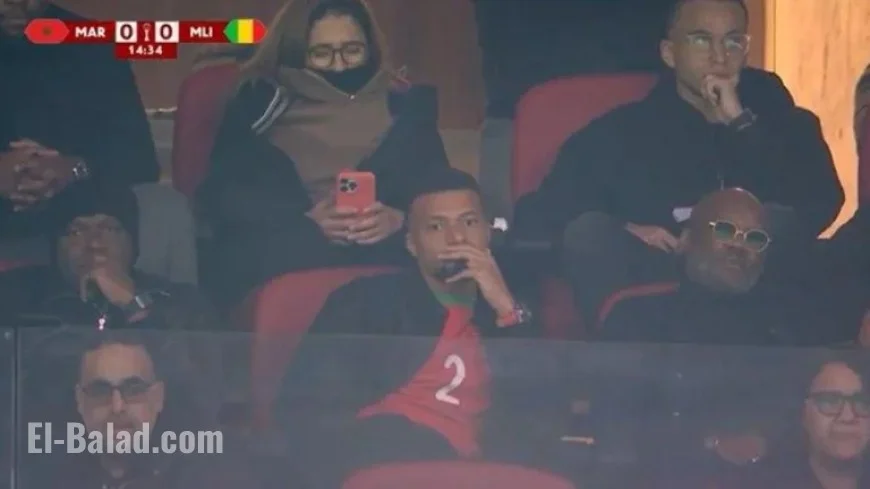 Mbappé Wears Achraf Hakimi’s Jersey in Morocco vs Mali Match