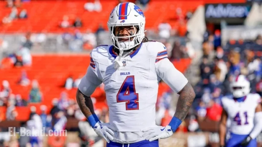 James Cook Poised to Match Elite Franchise Record Against Eagles in Week 17