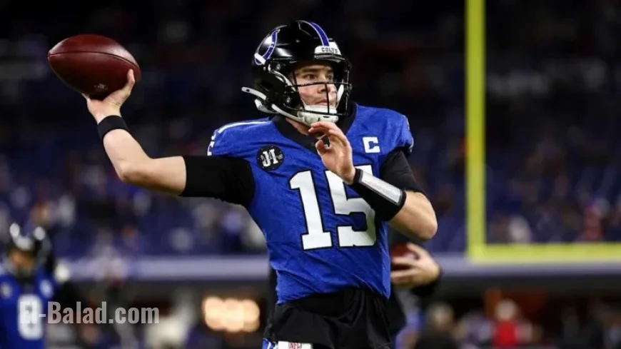 Colts Choose Riley Leonard as QB Starter for Season Finale Against Texans