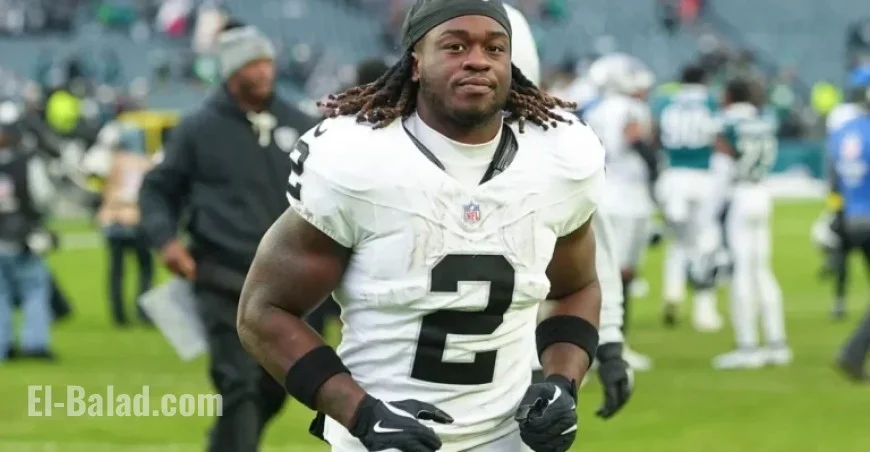 Ashton Jeanty Nears 1,000 Yards in Raiders vs. Giants Game