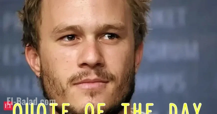 Heath Ledger on Career Choices: ‘I Get Bored with Predictability’