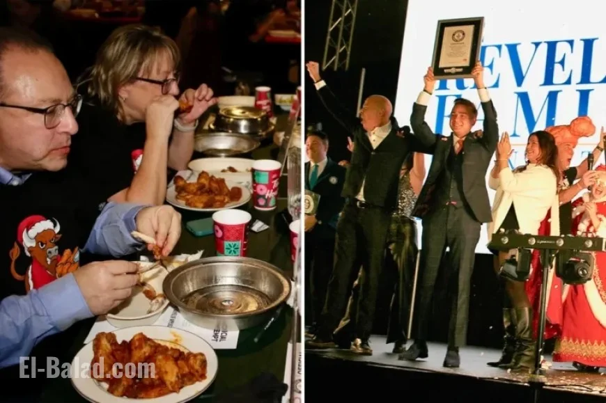 Buffalo, NY Sets World Record with Chicken Wing Feast
