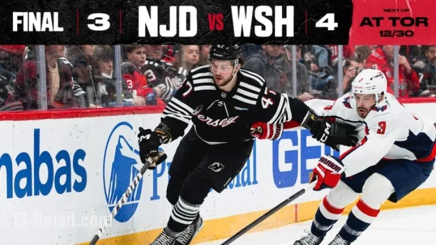 Capitals Triumph Over Devils in Overtime Thriller