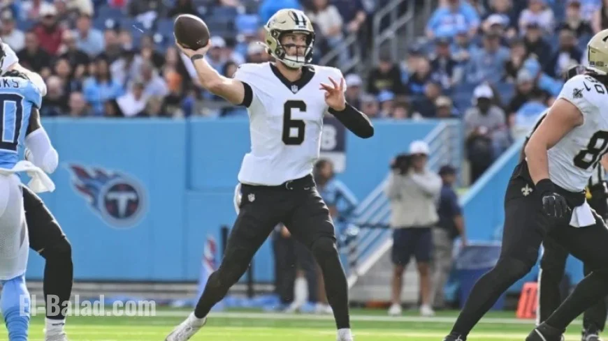 Tyler Shough Leads Saints’ Second-Half Comeback to Defeat Titans