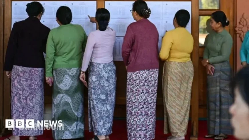 Myanmar’s Controversial Election: Polls Close on First Day