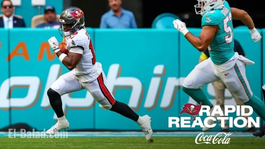 Buccaneers Fall to Dolphins 20-17 in Week 17 Showdown