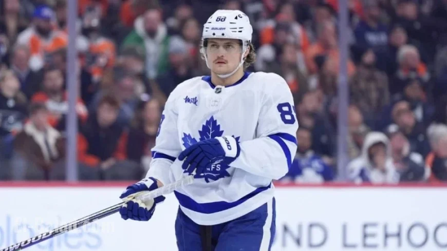 Maple Leafs’ Nylander Out Day-to-Day with Lower-Body Injury vs. Red Wings