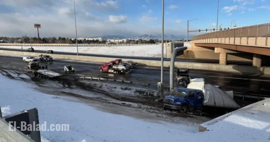I-25 North Reopened in Northern Denver After Crash Injures Several