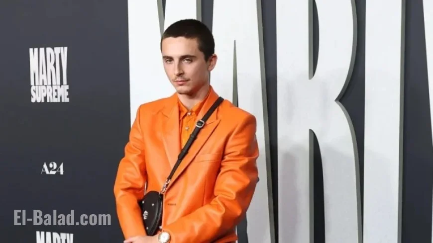 “Timothee Chalamet Reigns at Christmas Box Office with ‘Marty Supreme'”