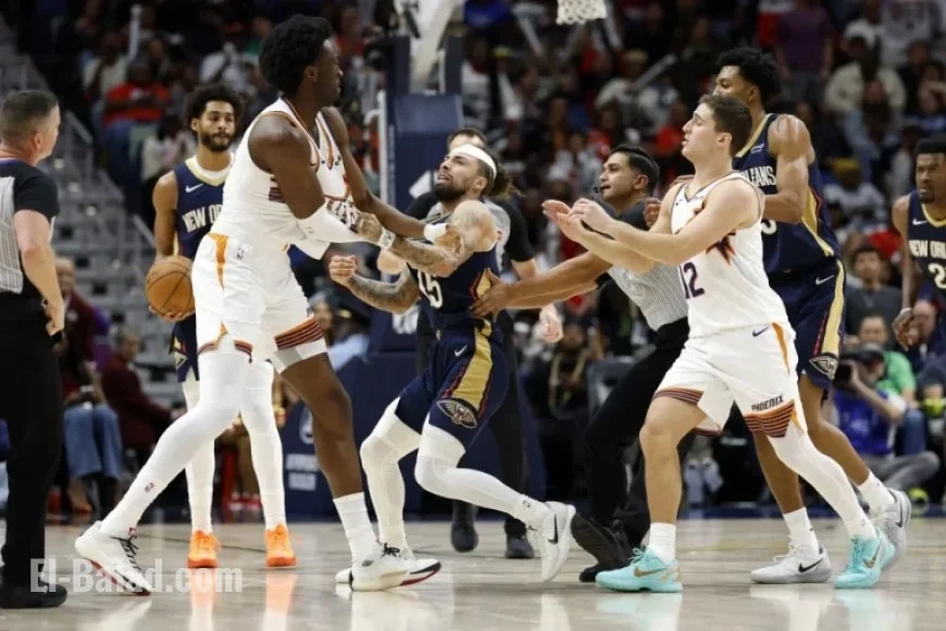 NBA Issues Suspensions Following Suns-Pelicans Game